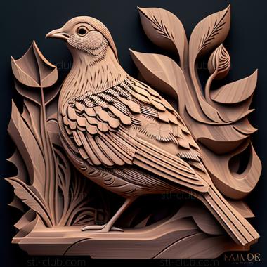 3D model st partridge (STL)